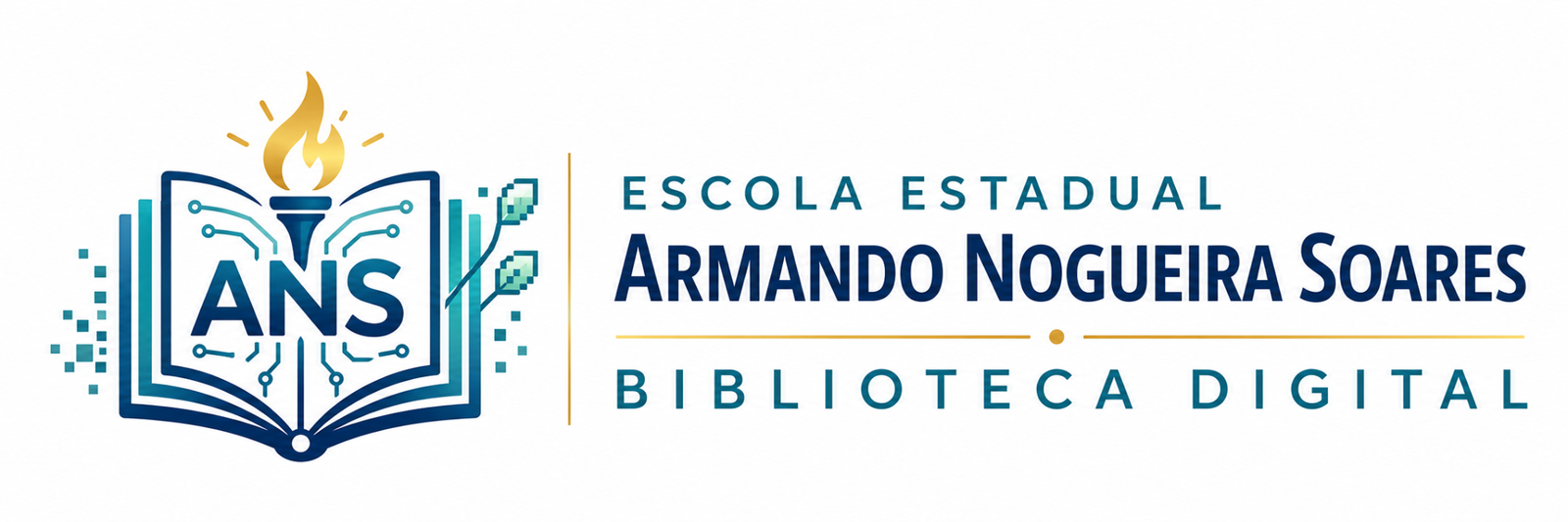 Logotipo EE Armando Nogueira Soares - Biblioteca Digital
